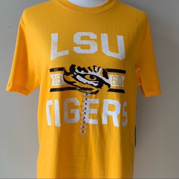 47’ Brand LSU Tigers Short Sleeve Graphic Size Small Football - Picture 9 of 10